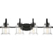 Quoizel - Four Light Bath Fixture - Danbury - Earth Black- Union Lighting Luminaires Decor