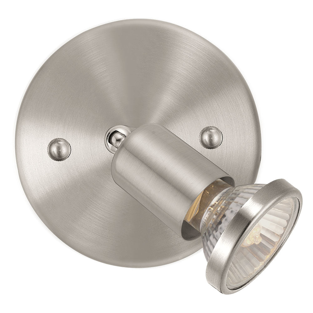Eglo Canada - One Light Wall Track Mount - Buzz - Matte Nickel- Union Lighting Luminaires Decor