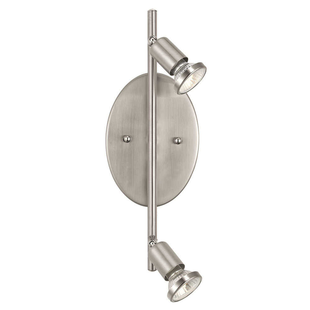 Eglo Canada - Two Light Track - Buzz - Matte Nickel- Union Lighting Luminaires Decor