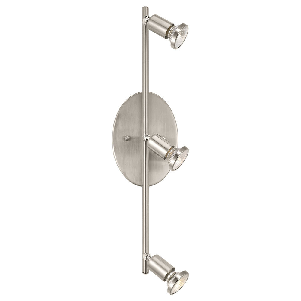 Eglo Canada - Three Light Track - Buzz - Matte Nickel- Union Lighting Luminaires Decor