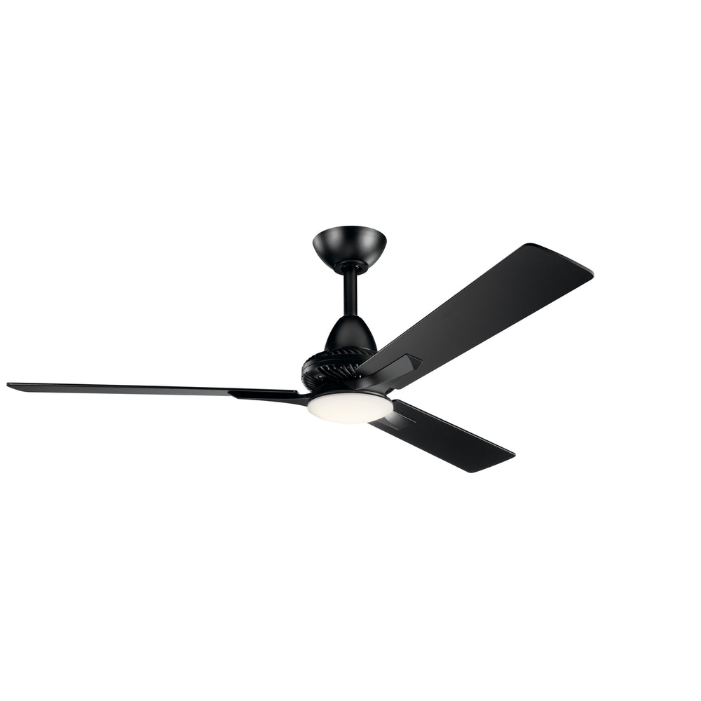 Kichler Canada - 52"Ceiling Fan - Kosmus - Satin Black- Union Lighting Luminaires Decor