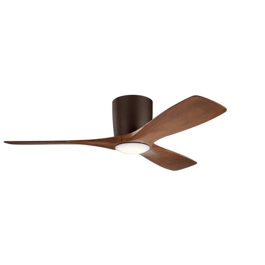 Kichler Canada - 48"Ceiling Fan - Volos - Satin Natural Bronze- Union Lighting Luminaires Decor