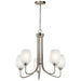 Kichler Canada - Five Light Chandelier - Valserrano - Brushed Nickel- Union Lighting Luminaires Decor