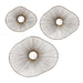 Uttermost - Wall Art Set/3 - Avarie - Plated Gold- Union Lighting Luminaires Decor