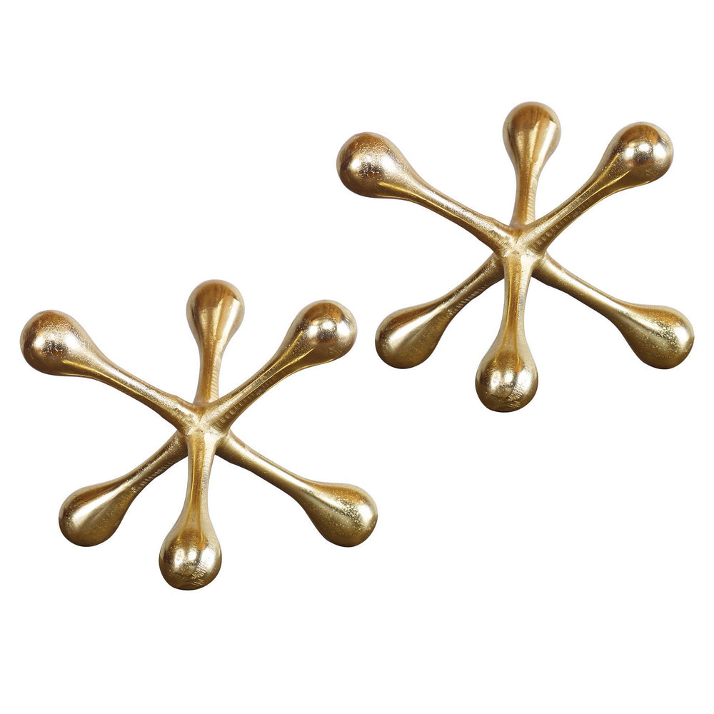 Uttermost - Objects, S/2 - Harlan - Brass- Union Lighting Luminaires Decor