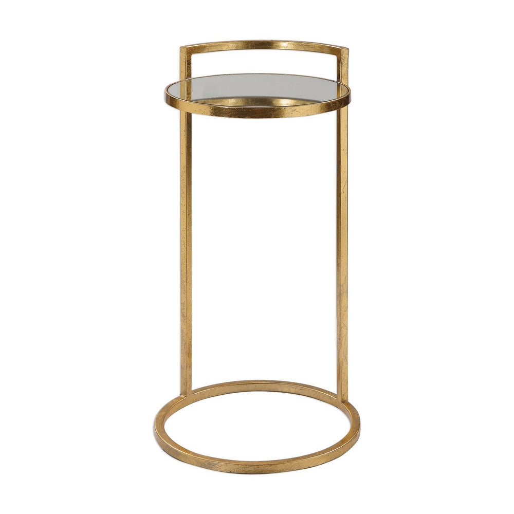 Uttermost - Accent Table - Cailin - Bright Gold Leaf- Union Lighting Luminaires Decor