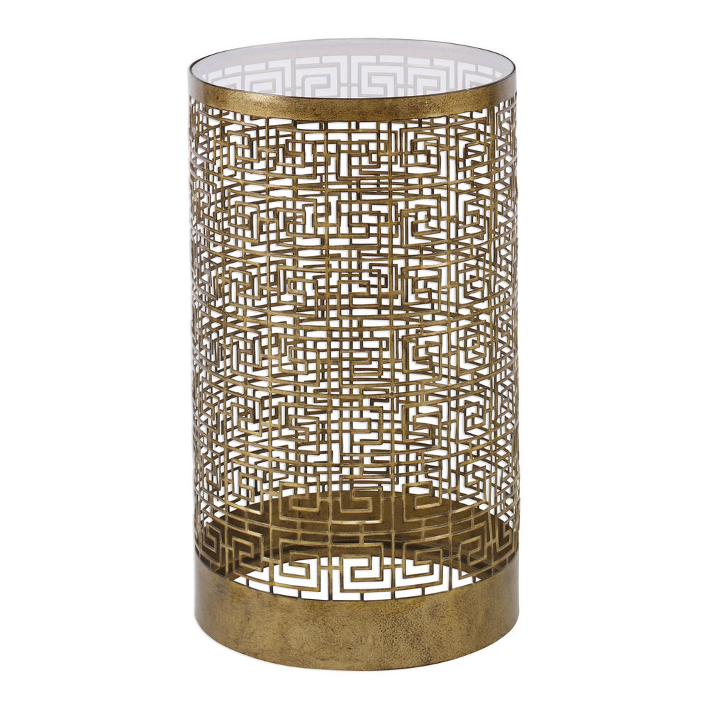 Uttermost - Accent Table - Algernon - Antiqued Gold- Union Lighting Luminaires Decor