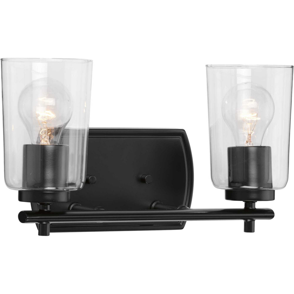 Progress Canada - Two Light Bath & Vanity - Adley - Black- Union Lighting Luminaires Decor
