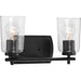 Progress Canada - Two Light Bath & Vanity - Adley - Black- Union Lighting Luminaires Decor