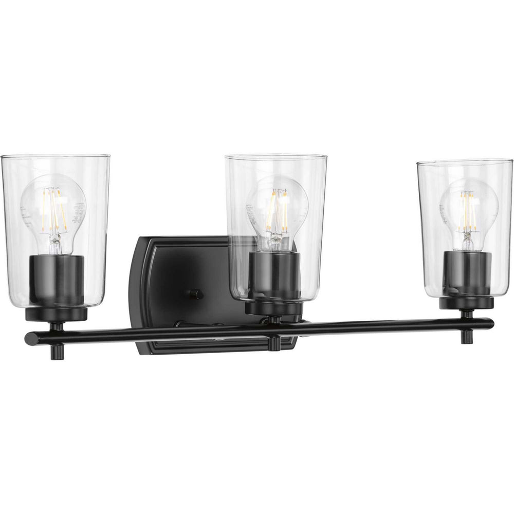 Progress Canada - Three Light Bath & Vanity - Adley - Black- Union Lighting Luminaires Decor