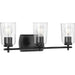 Progress Canada - Three Light Bath & Vanity - Adley - Black- Union Lighting Luminaires Decor