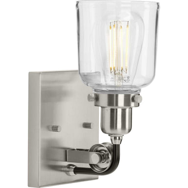 Progress Canada - One Light Bath & Vanity - Rushton - Brushed Nickel- Union Lighting Luminaires Decor