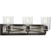 Progress Canada - Three Light Bath Bracket - Briarwood - Graphite- Union Lighting Luminaires Decor