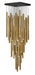Fredrick Ramond Canada - LED Pendant - Harmony - Heritage Brass- Union Lighting Luminaires Decor