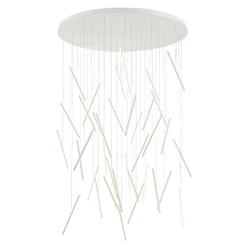 Kuzco Canada - LED Pendant - Chute - White- Union Lighting Luminaires Decor