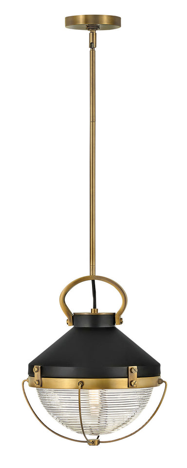 Hinkley Canada - LED Pendant - Crew - Heritage Brass- Union Lighting Luminaires Decor