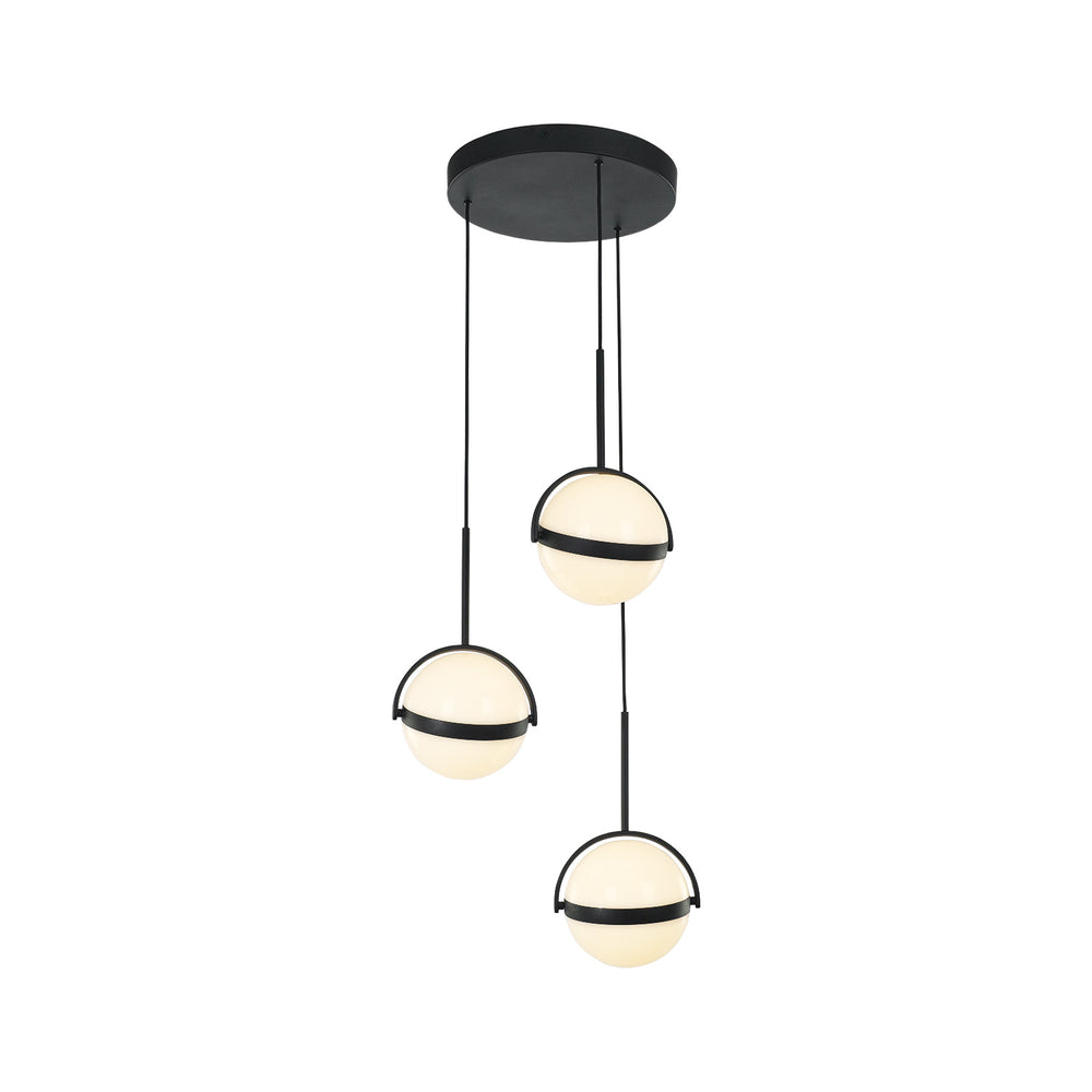 Alora Canada - LED Pendant - Globo - Matte Black- Union Lighting Luminaires Decor
