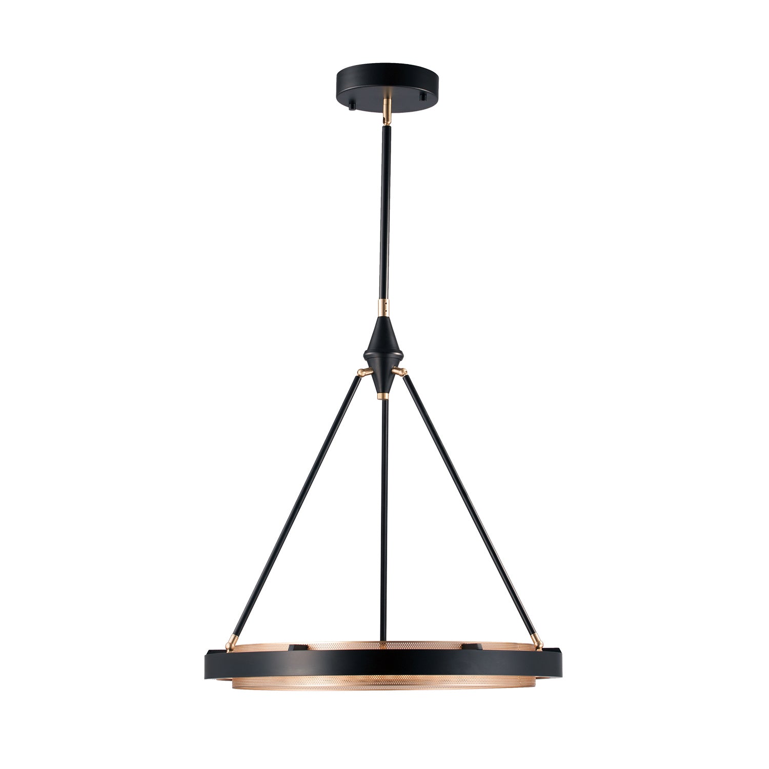 Alora Canada - LED Pendant - Duo - Classic Black/Gold Shimmer- Union Lighting Luminaires Decor