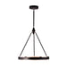 Alora Canada - LED Pendant - Duo - Classic Black/Silver Shimmer- Union Lighting Luminaires Decor