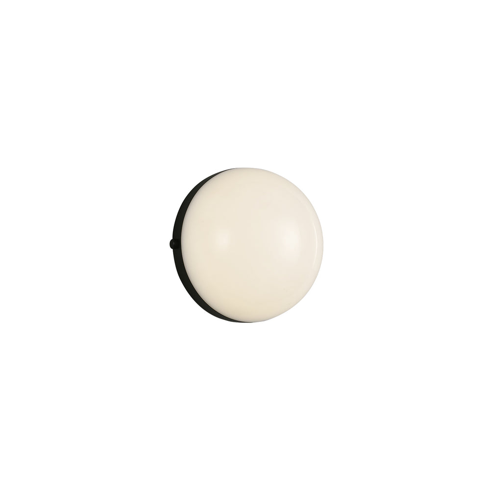Alora Canada - LED Flush Mount - Globo - Matte Black- Union Lighting Luminaires Decor