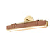 Alora Canada - LED Wall Sconce - Valise - Vintage Brass/Cognac Leather- Union Lighting Luminaires Decor