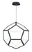 ET2 - LED Pendant - Penta - Black- Union Lighting Luminaires Decor