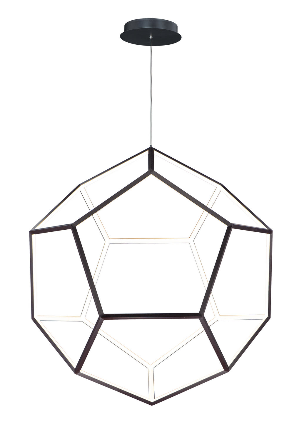 ET2 - LED Pendant - Penta - Black- Union Lighting Luminaires Decor