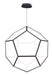 ET2 - LED Pendant - Penta - Black- Union Lighting Luminaires Decor