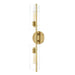 Mitzi Canada - Two Light Wall Sconce - Ariel - Aged Brass- Union Lighting Luminaires Decor