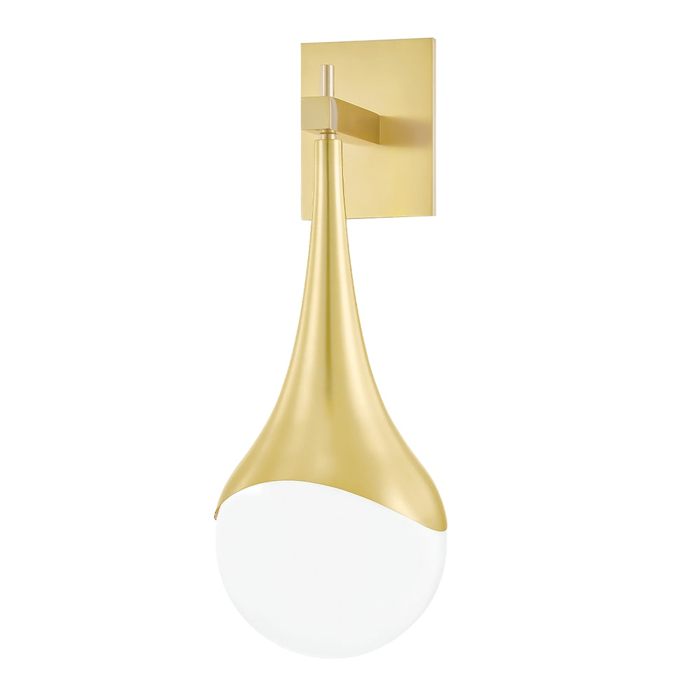 Mitzi Canada - One Light Wall Sconce - Ariana - Aged Brass- Union Lighting Luminaires Decor