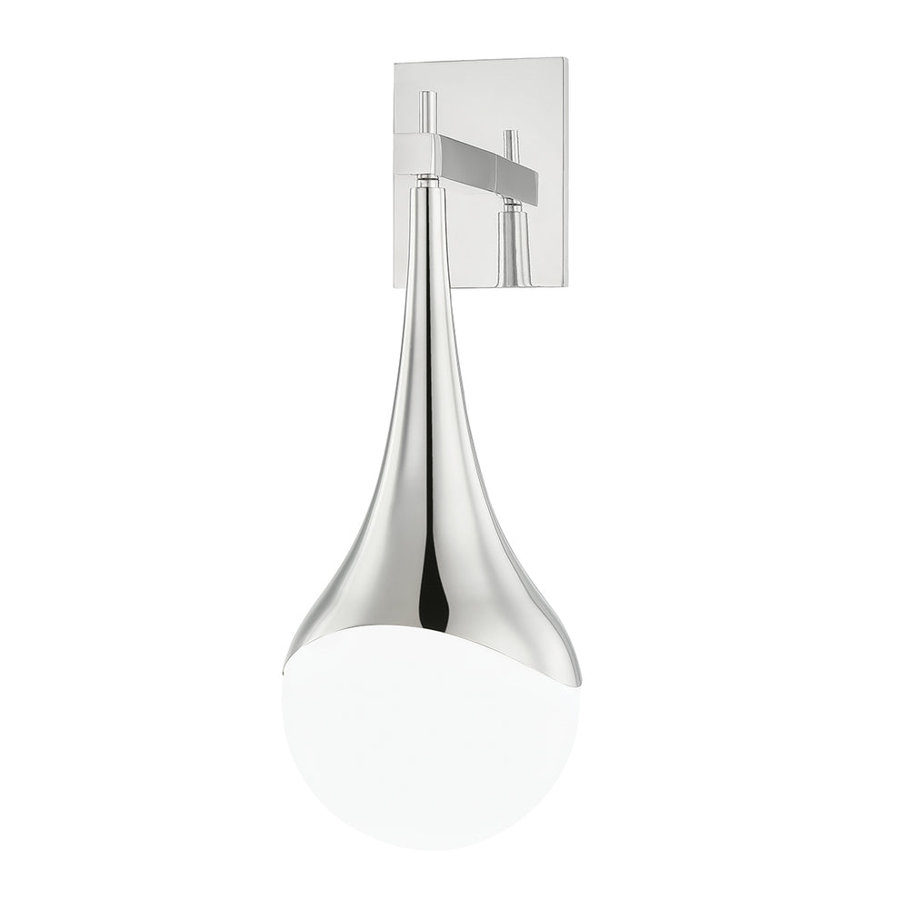 Mitzi Canada - One Light Wall Sconce - Ariana - Polished Nickel- Union Lighting Luminaires Decor