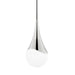 Mitzi Canada - One Light Pendant - Ariana - Polished Nickel- Union Lighting Luminaires Decor