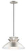 Maxim - One Light Pendant - Nordic - Brushed Platinum- Union Lighting Luminaires Decor