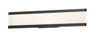 Maxim - LED Bath Vanity - Visor - Black- Union Lighting Luminaires Decor