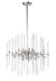 Maxim - Eight Light Chandelier - Divine - Polished Nickel- Union Lighting Luminaires Decor