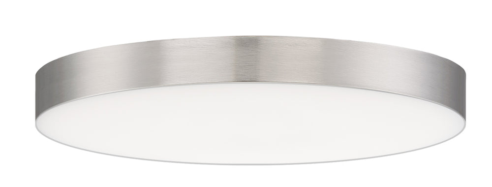 Maxim - LED Flush Mount - Trim - Satin Nickel- Union Lighting Luminaires Decor