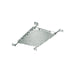 Dals - Universal Flat Rough-in Plate - Rough-In Plate - Galvanized steel- Union Lighting Luminaires Decor