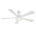 Modern Forms Fans Canada - 52" Ceiling Fan - Wynd - Matte White- Union Lighting Luminaires Decor