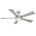 Modern Forms Fans Canada - 52" Ceiling Fan - Wynd - Stainless Steel- Union Lighting Luminaires Decor