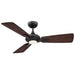 Modern Forms Fans Canada - 52" Ceiling Fan - Mykonos - Bronze/Dark Walnut- Union Lighting Luminaires Decor