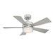 Modern Forms Fans Canada - 42"Ceiling Fan - Wynd - Stainless Steel- Union Lighting Luminaires Decor