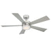 Modern Forms Fans Canada - 52"Ceiling Fan - Wynd - Stainless Steel- Union Lighting Luminaires Decor