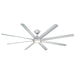 Modern Forms Fans Canada - 96"Ceiling Fan - Hydra - Titanium Silver- Union Lighting Luminaires Decor