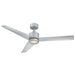 Modern Forms Fans Canada - 54"Ceiling Fan - Lotus - Titanium Silver- Union Lighting Luminaires Decor