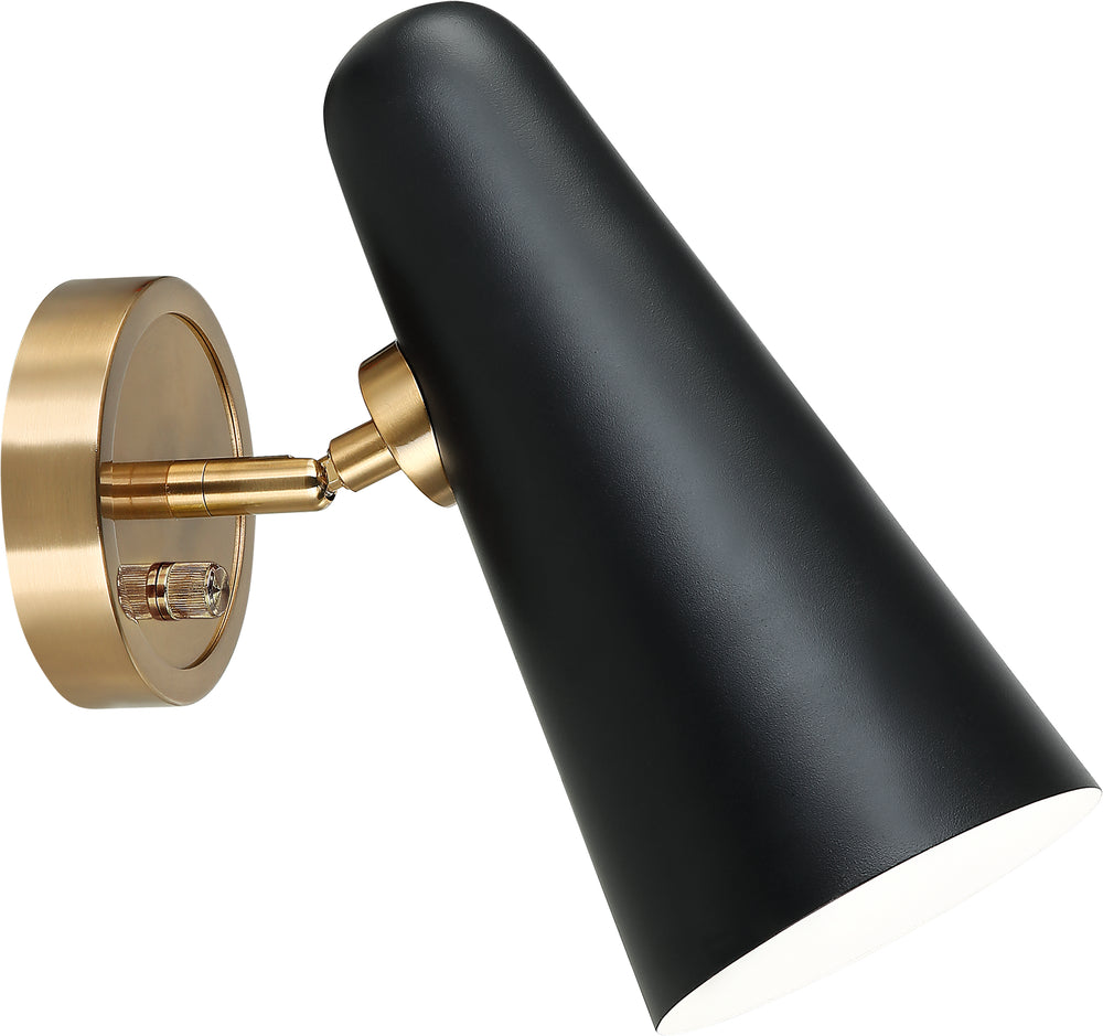 Matteo Canada - One Light Wall Sconce - Blink - Black- Union Lighting Luminaires Decor