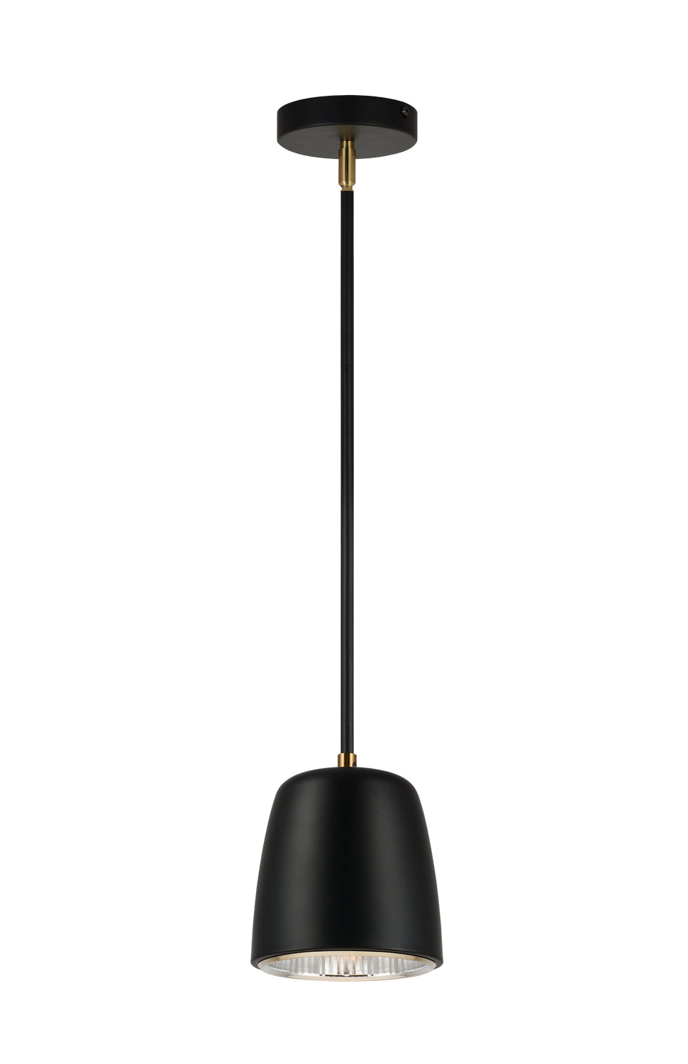 Matteo Canada - One Light Pendant - Luca - Black- Union Lighting Luminaires Decor