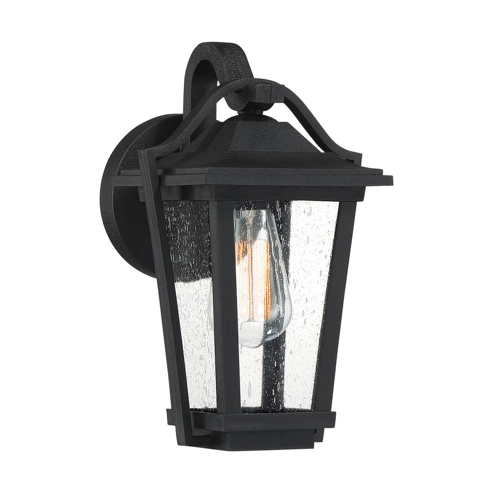 Quoizel - One Light Outdoor Wall Lantern - Darius - Earth Black- Union Lighting Luminaires Decor