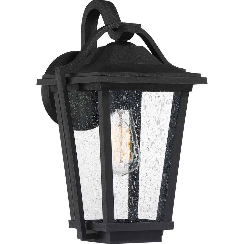 Quoizel - One Light Outdoor Wall Lantern - Darius - Earth Black- Union Lighting Luminaires Decor