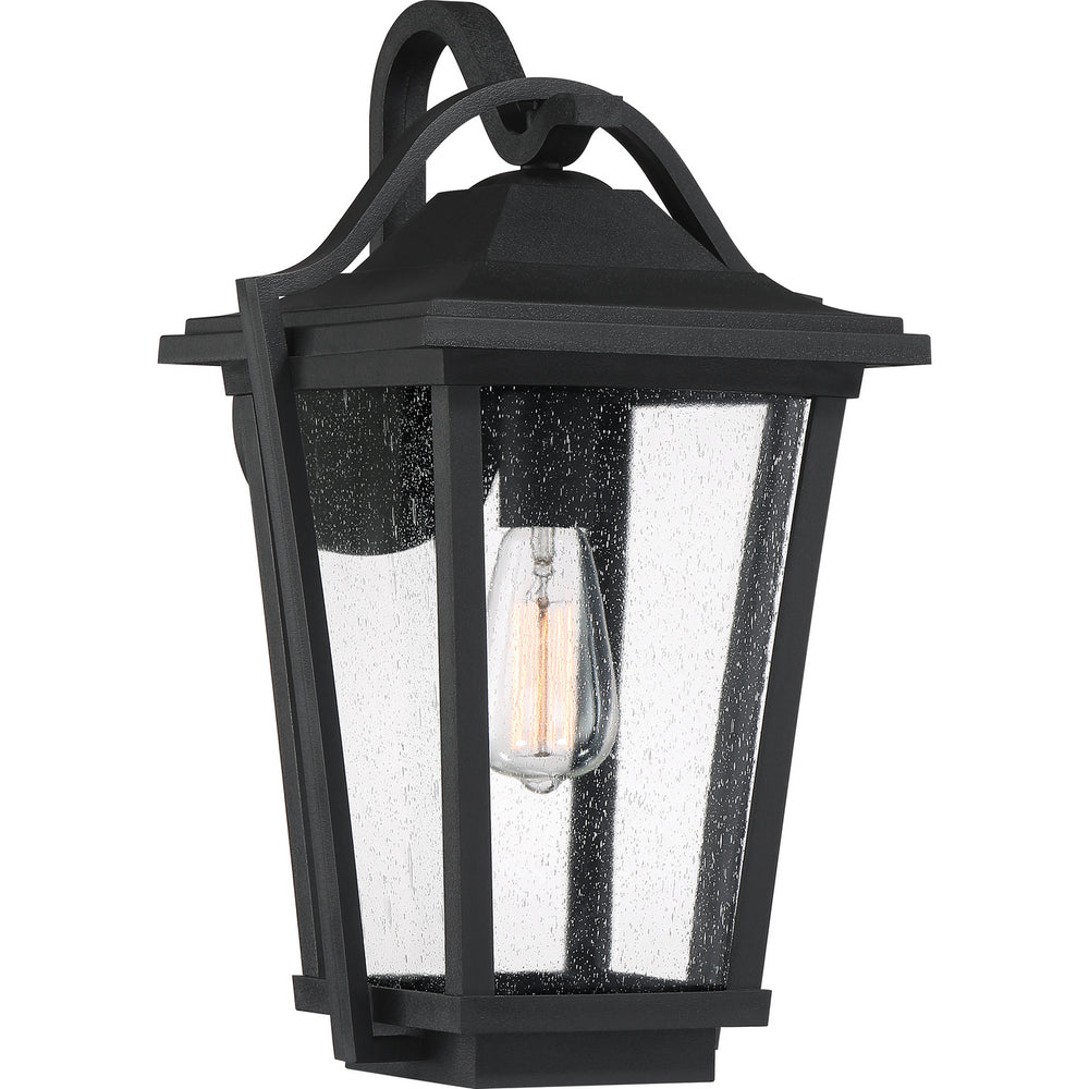 Quoizel - One Light Outdoor Wall Lantern - Darius - Earth Black- Union Lighting Luminaires Decor