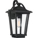 Quoizel - One Light Outdoor Wall Lantern - Darius - Earth Black- Union Lighting Luminaires Decor